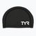 TYR Silicone Comfort Badekappe schwarz