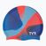 Kinder-Schwimmkappe TYR Tiedye Silicone Multicolor Jr blue/orange
