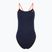 Einteiliger Damen-Badeanzug TYR Hexa Cutoutfit navy/orange