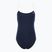 Einteiliger Damen-Badeanzug TYR Hexa Cutoutfit navy/weiß