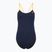 Einteiliger Damen-Badeanzug TYR Hexa Cutoutfit navy/gold