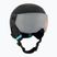 Skihelm Kinder Bollé Quiz Visor Jr black/blue matte/orange gun