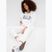 GAP V-Gap Heritage PO HD Damen Sweatshirt in weißer Optik