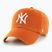 47 Marke MLB New York Yankees CLEAN UP verbrannt orange Baseballmütze
