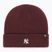 Wintermütze 47 Brand MLB New York Yankees Centerfield dark maroon