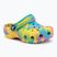 Crocs Classic Marbled Clog Kleinkind Flip Flops digital aqua/multi