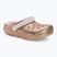 Crocs Classic Lined Glitter Clog gold/kaum rosa Kinder Pantoletten