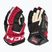 CCM JetSpeed FT6 Pro SR Hockeyhandschuhe schwarz/rot/weiß