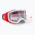 Fox Racing Airspace Core fluoreszierende rot/Rauch Fahrradbrille