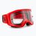 Fox Racing Main Core fluoreszierende rote Fahrradbrille