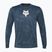 Herren Radfahren Longsleeve Fox Racing Ranger Tru Dri dunkel Vintage blau