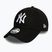 Neue Ära weibliche Liga wesentliche 9Forty New York Yankees Kappe schwarz