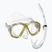 Schnorchelset Mares Tapu yellow reflex/clear