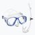 Schnorchelset für Kinder Mares Tapu Jr blue/white/clear