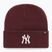 47 Marke MLB New York Yankees Haymaker Wintermütze dunkel kastanienbraun