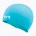 Schwimmkappe Kinder TYR Wrinkle-Free Silicone turquoise