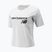 Damen New Balance Classic Core Stacked weißes T-shirt
