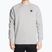 Herren Under Armour Rival Fleece Crew Sweatshirt mod grau hell heather/schwarz