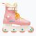 Damen Rollschuhe IMPALA Lightspeed Inline Skate rosa gelb