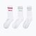 Socken IMPALA Stripe 3 paar weiß IM787