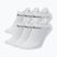 Socken Nike Everyday Cushioned No-Show 6 Paare white/black