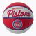 Wilson NBA Team Retro Mini Detroit Pistons Basketball rot WTB3200XBDET