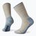 Trekking Socken Damen Smartwool Mountaineer Classic Edition Maximum Cushion Crew light grey