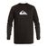 Herren Quiksilver Solid Streak Schwimmen Longsleeve schwarz