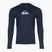Herren Quiksilver Solid Streak navy Blazer/grau Schwimmen Longsleeve