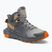 Herren-Trekkingstiefel HOKA Trail Code GTX castlerock/persimmon orange