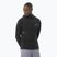 Lauf Hoodie Sweatshirt Herren Salomon Sense Aero Hybrid Half Zip Hooded deep black