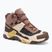 Damen-Trekking-Stiefel Salomon X Ultra 5 MID GTX Wurzelholz / french roast / rattan