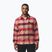 Herrenhemd Columbia Windward II rich wine trapper windowpane