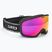 Skibrille Damen Giro Millie black&white chute/pink
