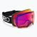 Skibrille Giro Comp black wordmark/vivid ember/vivid infrared