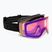 Damen-Skibrille Giro Ella black rails/vivid rose gold/vivid infrared