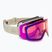 Damen-Skibrille Giro Ella stone rails/vivid pink/vivid infrared