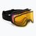 Damen-Skibrille Giro Moxie black stacked/amber pink/yellow