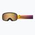 Skibrille Giro Roam purple faded/amber gold/yellow