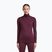 Damen-Funktionssweatshirt Icebreaker 200 Oasis LS Half Zip dark berry