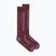 Damen Skisocken Icebreaker Merino Ski+ Ultralight OTC berry/grey plum/zinc blue