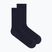 Damensocken Icebreaker Lifestyle Fine Gauge Crew midnight navy/dark loden