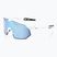 100% Hypercraft SQ soft tact weiß/hyperblau Multilayer-Sonnenbrille