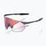 Sonnenbrille 100% Hypercraft SQ gloss light grey/rose gold mirror photochromic