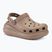 Crocs Classic Crush Clog Flip-Flops latte