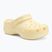 Crocs Classic Platform Clog Buttercreme Damen Flip-Flops