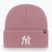 47 Brand MLB New York Yankees Haymaker Wintermütze mauve