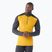 Herren Smartwool Merino 250 Baselayer 1/4 Zip Boxed Thermal Longsleeve Holzkohle Honig Gold