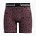 Smartwool Merino Print Boxershorts für Männer scharlachrot Thermo-Boxershorts