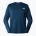 Herren Training Langarm The North Face Reaxion Amp Crew schattig blau dunkel heather